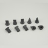 TUBULADURA DE ENTRADA DUCKBILL NOZZLES SIZE.25" (10)