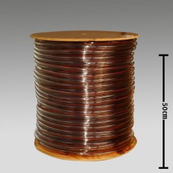 MANGUERA DE LECHE TRANSPARENTE 5/8" (ROLLO)