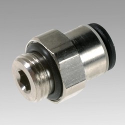 CONEXION ENCHUFABLE ROSCADA ID6 X G1/8" AIRE