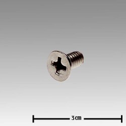 TORNILLO AVELLANADO M 4 X 8-H PARA PLACA