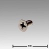 TORNILLO AVELLANADO M 4 X 8-H PARA PLACA