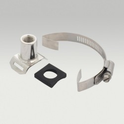 ADAPTADOR ROSCADO Y ABRAZADERA 2½" PARA TERMOMETRO