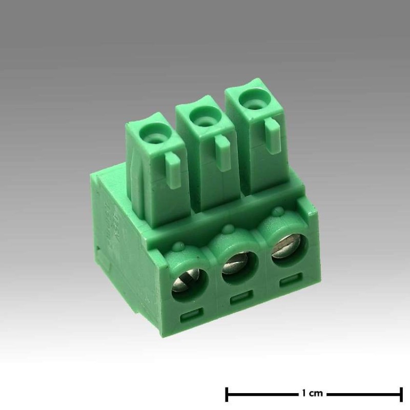 BLOQUE DE BRONCE ENCHUFABLE MC 1 5/3-ST-3.81