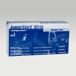 GUANTE NITRILO AZUL GRANDE