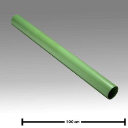 TUBO PVC VERDE 90 X 4.3 X 6 MTS