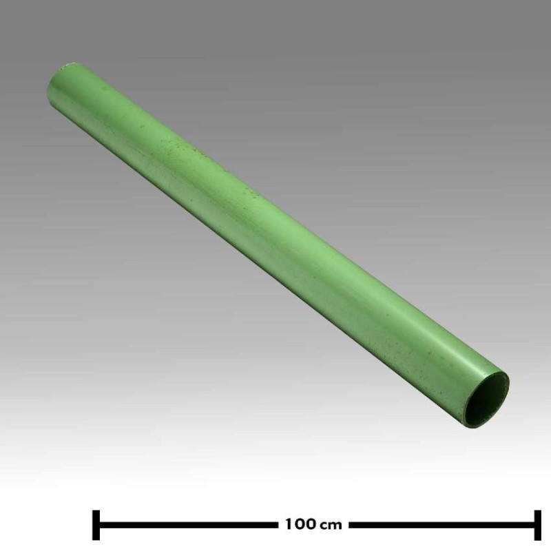 TUBO PVC VERDE 90 X 4.3 X 6 MTS