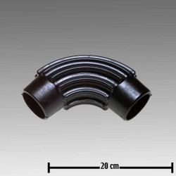 CODO GOMA 90°/DN 50MM TRAMPA SANITARIA 10 L