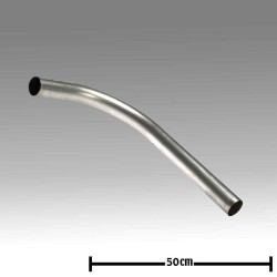 TUBO ACODADO INOX 90 50 X 1 X 550 X 330