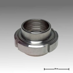 RACOR PARA CONDUCCION DE LECHE INOX 52 MM
