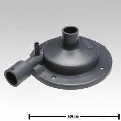 TAPA BOMBA DE LECHE 0.55KW PVC