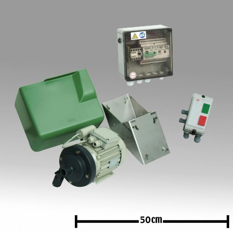 UNIDAD FINAL CON BOMBA DE LECHE 1PH 0.55 KW 60HZ