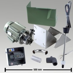 UNIDAD FINAL CON BOMBA DE LECHE 3PH 1.1 KW 60HZ