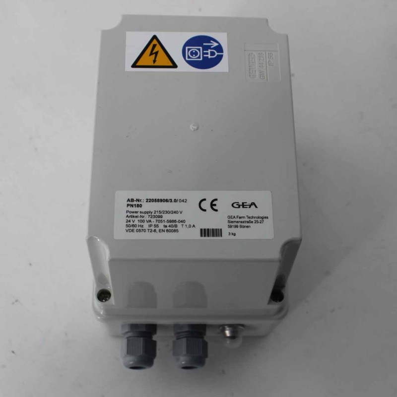 ALIMENTADOR O TRANSFORMADOR 215/230/240/24V 100VA
