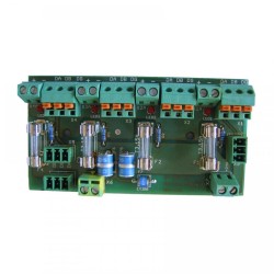 REGLETA DE FUSIBLES DPNET B, 4 X T3, 15 A